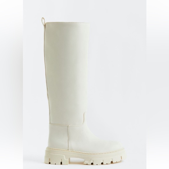 Knee high chunky boots - Picture 2 of 8